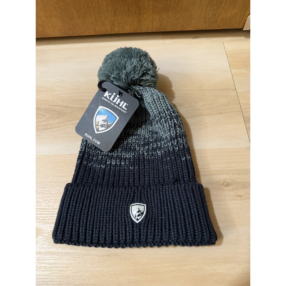 KÜHL Solace Beanie Lakewood One Size‎ Wool Blend Blue Green New